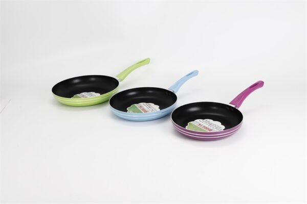 TY106 Colorful Frying Pan 18/20/22/24/26/28/30cm Small Bulk Ready to Ship