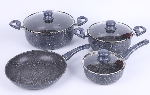 TY23 7pcs Cookware Set Small Bulk
