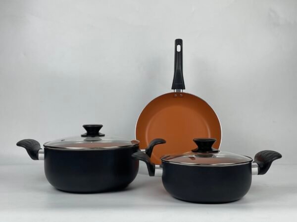 Black Cookware Set - Image 2