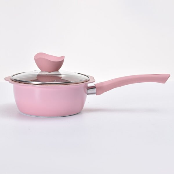 LH-1  Baby Food  4 pcs Cookware Set with Steamer  Small Bulk Wholesale Customized LOGO - Image 3