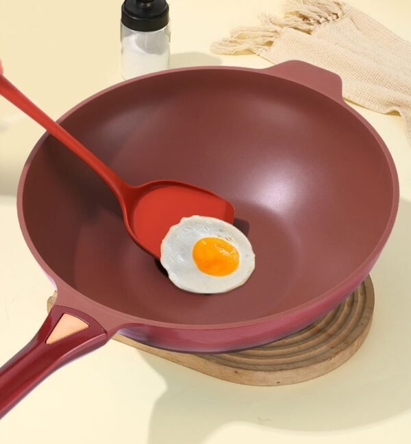 LH-2 Non-stick 3 pcs Cookware Set with Steamer Small Bulk Wholesale Customized LOGO